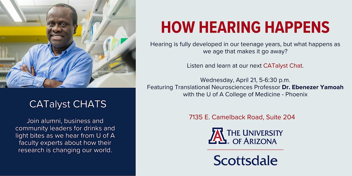 CATalyst CHAT: How Hearing Happens | Event in Scottsdale | AllEvents