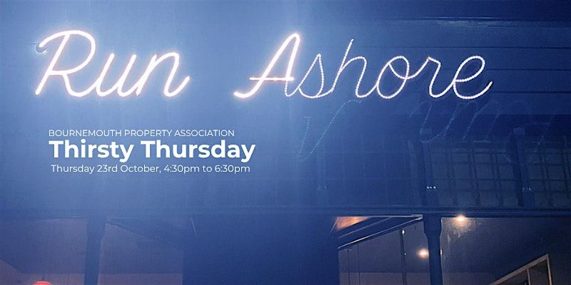 Thirsty Thursday Networking Drinks - All proceeds go to charity, 23 October | Event in Bournemouth | AllEvents
