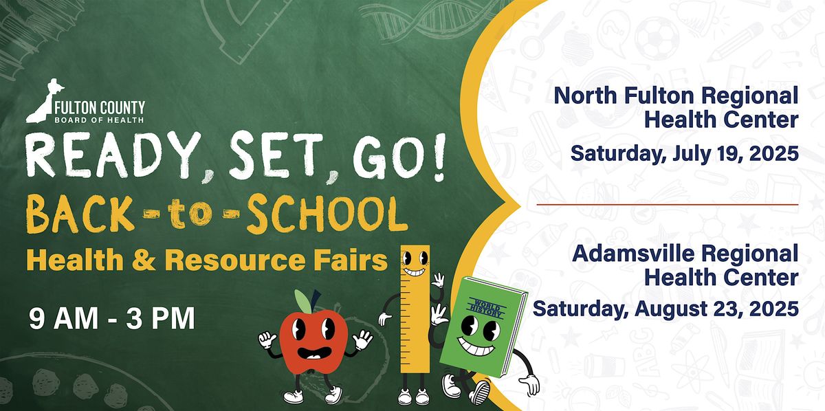 Back 2 School Health and Resource Fair, 23 August | Event in Atlanta | AllEvents