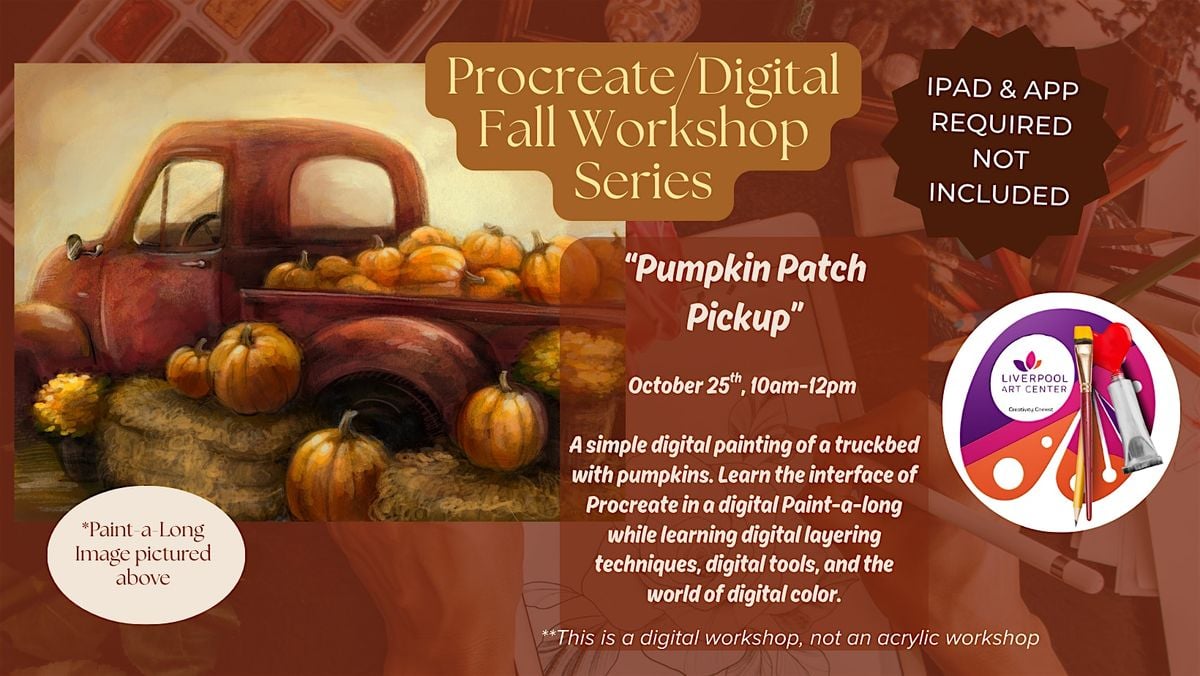 Fall Themed Digital Art Workshop with Brooke, 25 October | Event in Liverpool | AllEvents