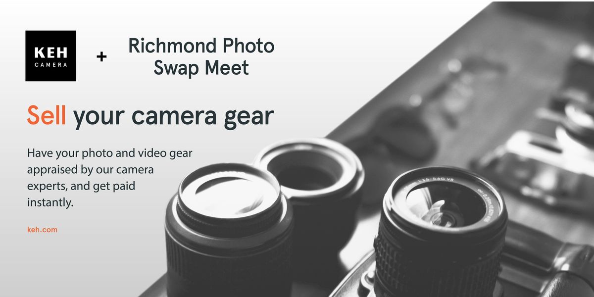 Sell your camera gear (free event) at the Richmond Photo Swap Meet, 10 May | Event in Richmond | AllEvents