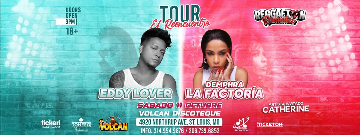 EDDY LOVER & DEMPHRA LA FACTORIA , 11 October | Event in St. Louis | AllEvents