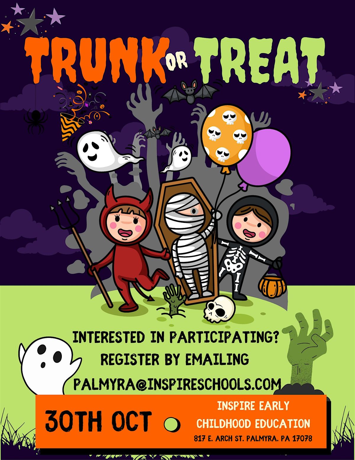 Trunk or Treat, 30 October | Event in Palmyra | AllEvents
