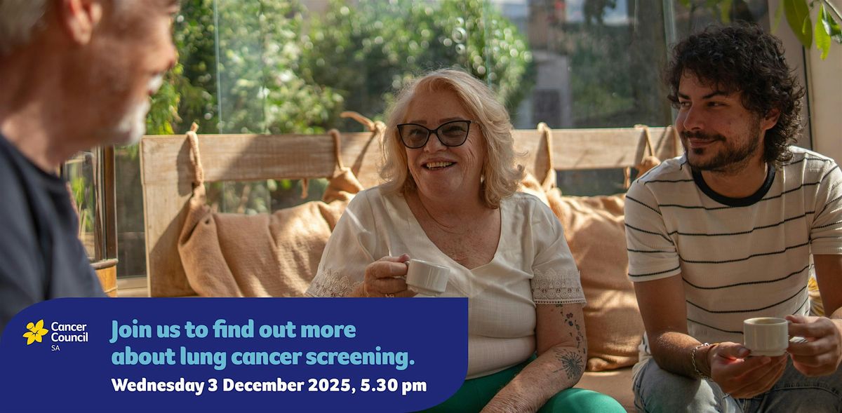 Lung Cancer Screening: An Information Evening | Event in Eastwood | AllEvents