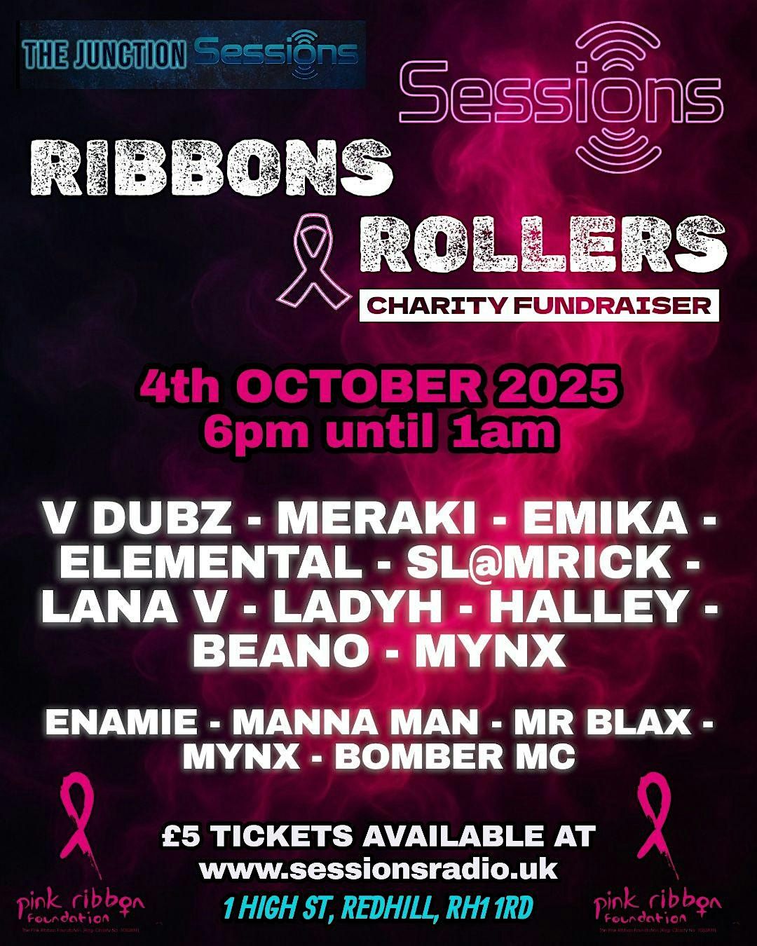 Ribbons & Rollers, 4 October | Event in Redhill | AllEvents