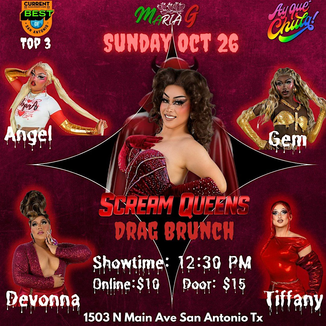 Scream QueensDrag Brunch, 26 October | Event in San Antonio | AllEvents