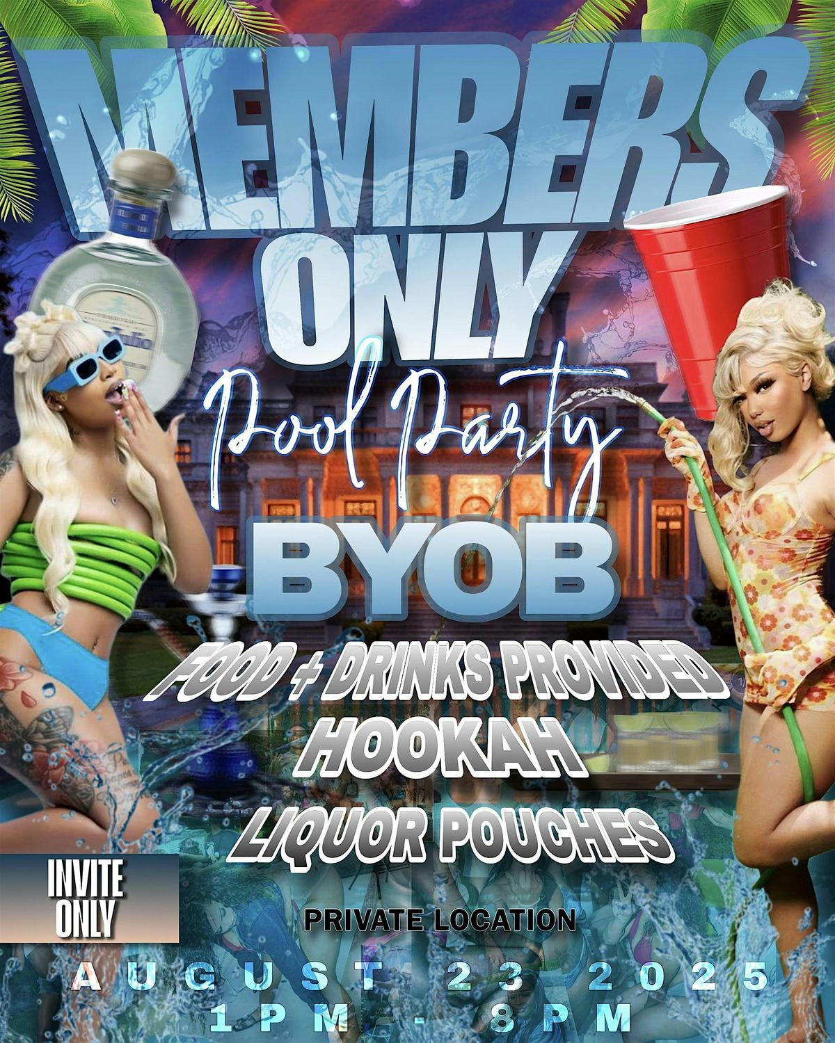 MEMBERS ONLY POOL PARTY, 23 August | AllEvents
