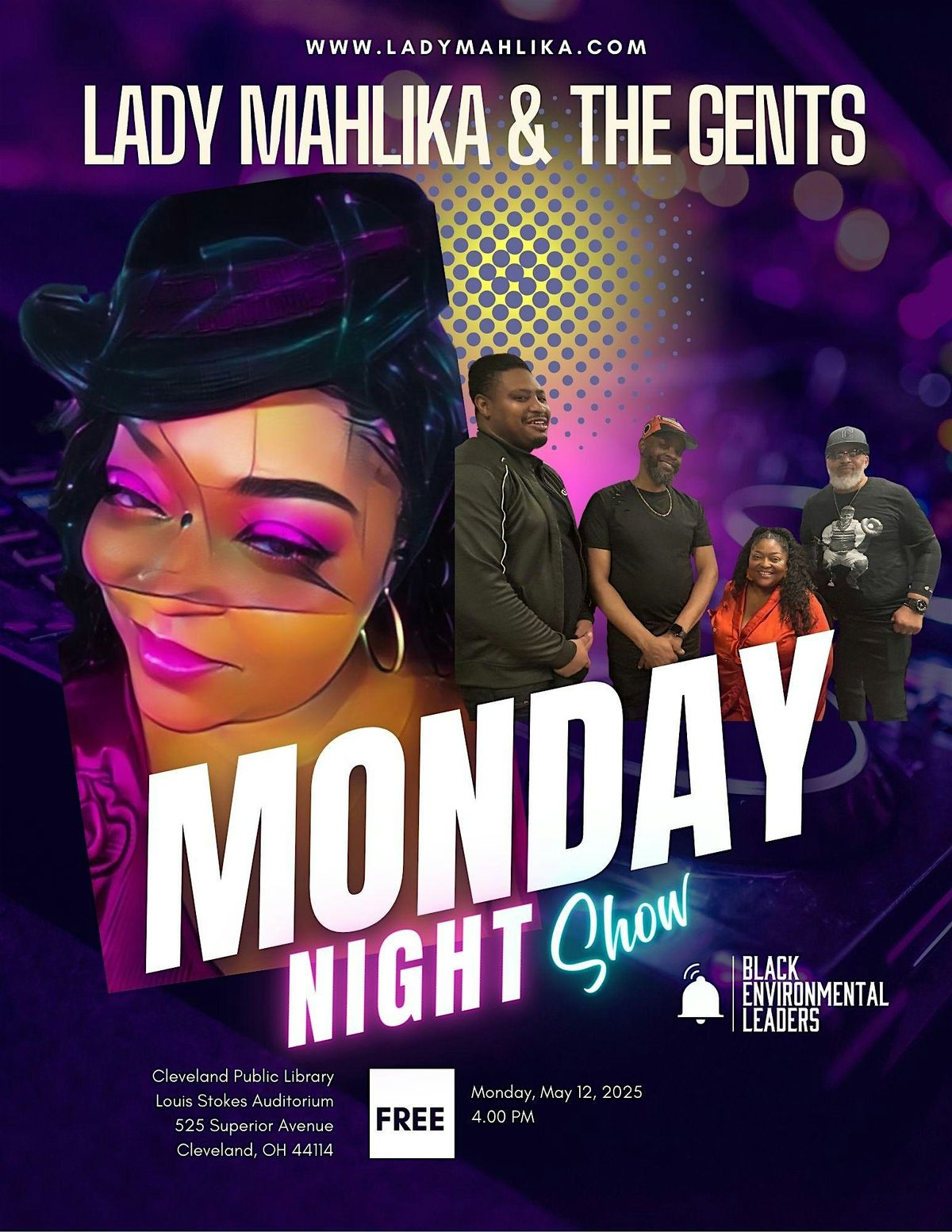 Monday Afternoon with Lady Mahlika and The Gents | Event in Cleveland | AllEvents