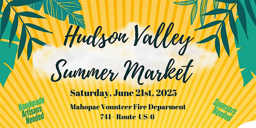 The Hudson Valley Summer Market, 21 June | Event in Mahopac | AllEvents
