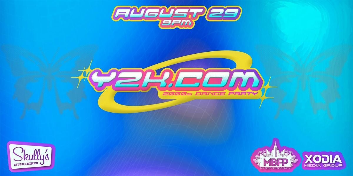 Y2K.COM [8/29] Early 2000s Dance Party, 29 August | Event in Columbus | AllEvents