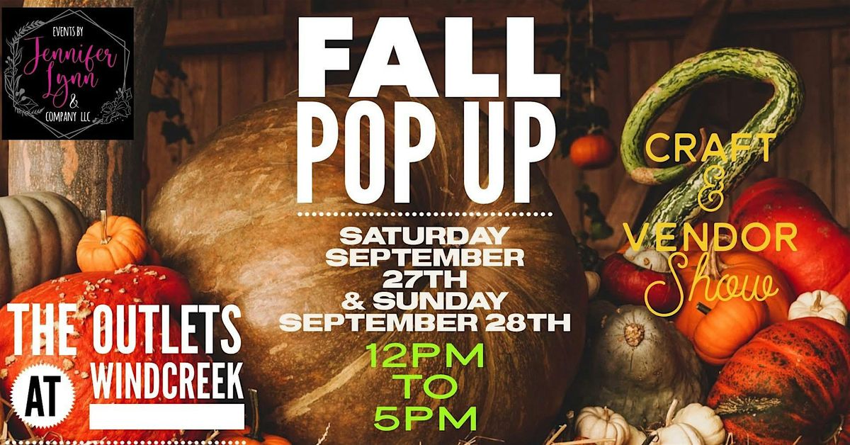 Fall Pop Up, 27 September | Event in Bethlehem | AllEvents