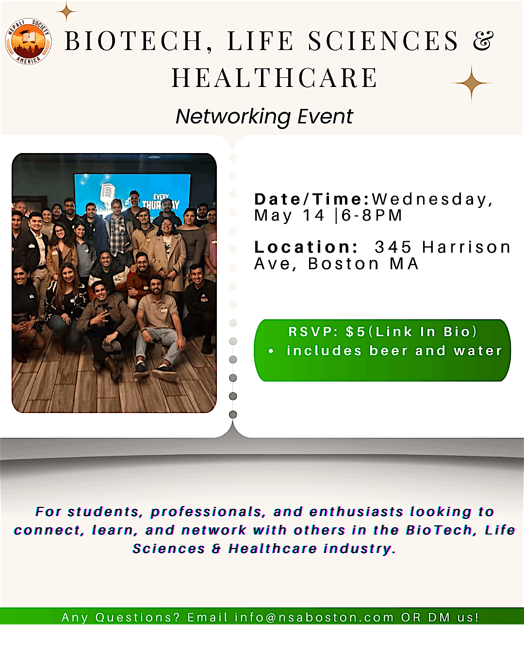 BioTech, Life Sciences & Healthcare Networking Event, 14 May | Event in Boston | AllEvents
