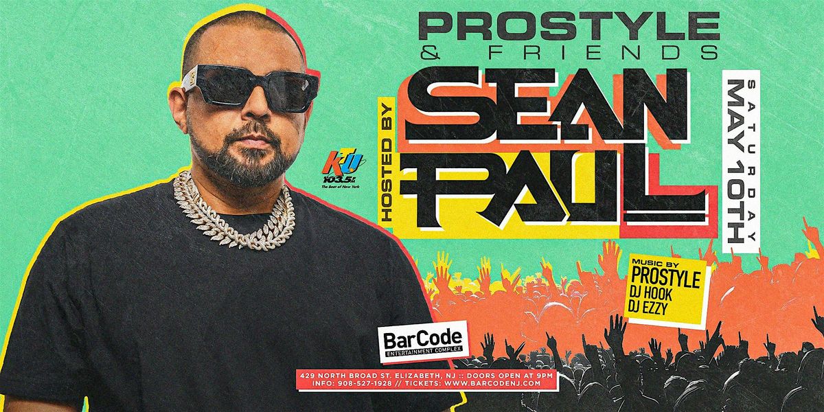 Sean Paul @ BarCode| Elizabeth, NJ, 10 May | Event in Elizabeth | AllEvents