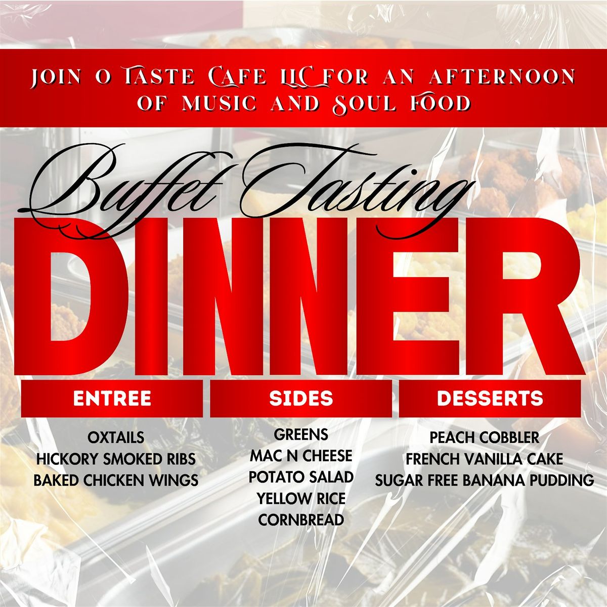 Buffet Tasting, 7 June | Event in Duquesne | AllEvents