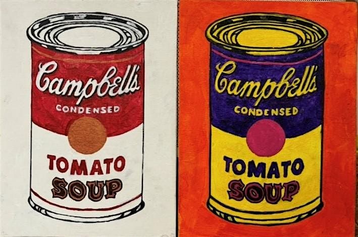 Warhol Soup Can Paintings | Jake Willwerth, Instructor, 7 August | Event in Gloversville | AllEvents