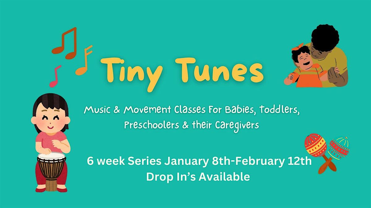 Tiny Tunes Music & Movement Series for Babies, Toddlers, Preschoolers, 8 January | Event in Santa Rosa