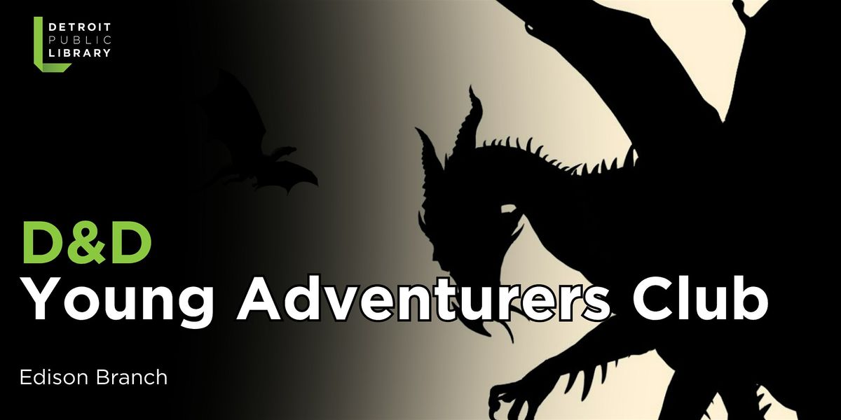 D&D Young Adventurers Club, 6 September | Event in Detroit | AllEvents