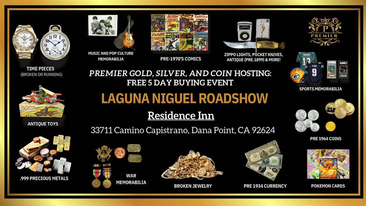Laguna Niguel, CA 5-Day Event, 13 May | Event in Dana Point | AllEvents