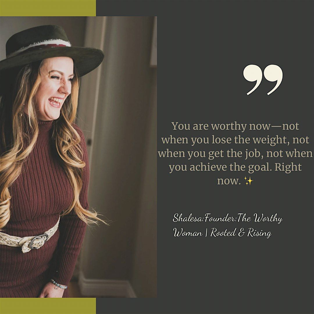 The Worthy Woman Workshop: Rewriting Your Self-Worth Story, 9 May | Event in Colorado Springs | AllEvents