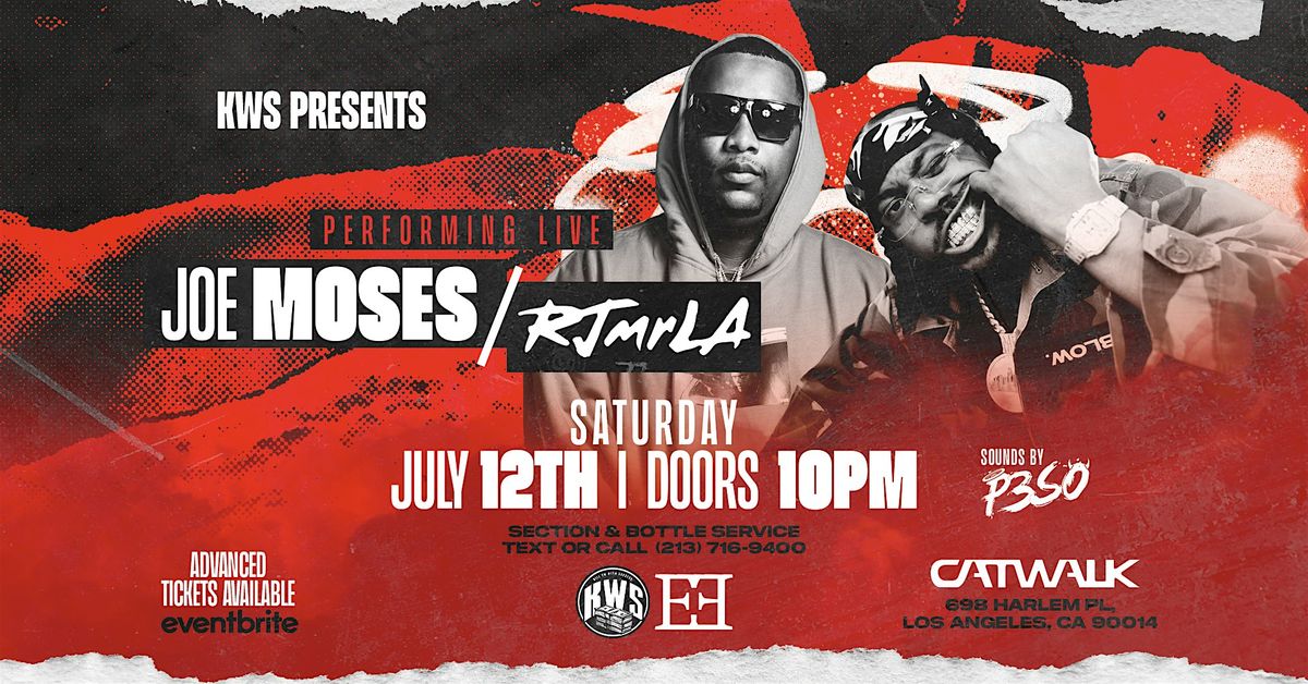 Joe Moses & rjmrla, 12 July | Event in Los Angeles | AllEvents