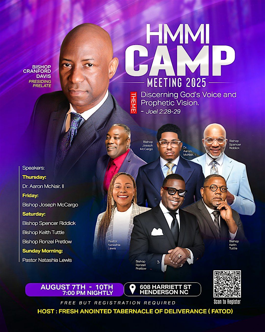 HMMi Camp Meeting 2025, 7 August | Event in Henderson | AllEvents