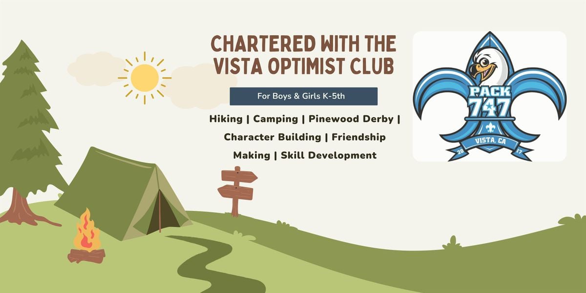 Cub Scout Pack 747 Open House, 20 August | Event in Vista | AllEvents