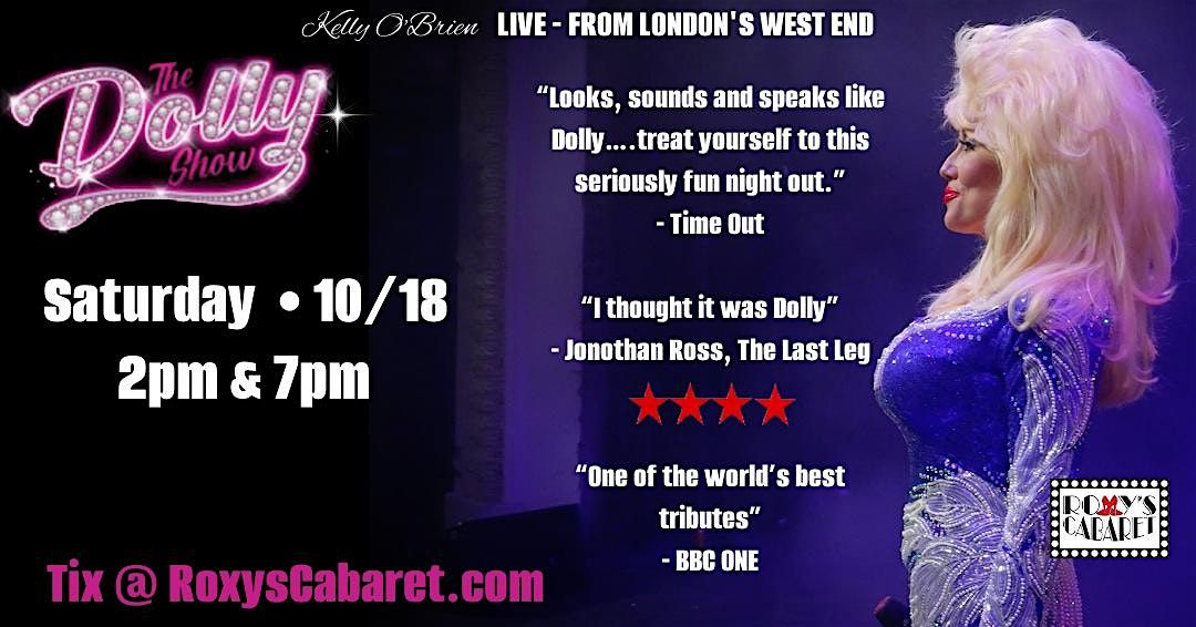 The Dolly Show with Kelly O'Brien LIVE- From London's West End, 18 October | Event in Minneapolis | AllEvents