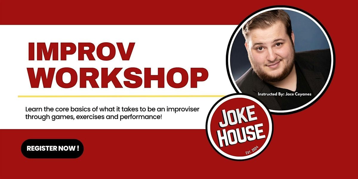 Joke House Improv Workshops, 20 August | Event in Katy | AllEvents