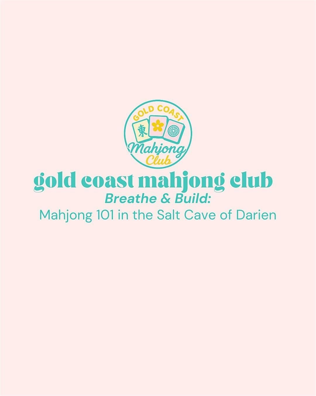Mahjong 101 in the Salt Cave, 25 August | Event in Darien | AllEvents
