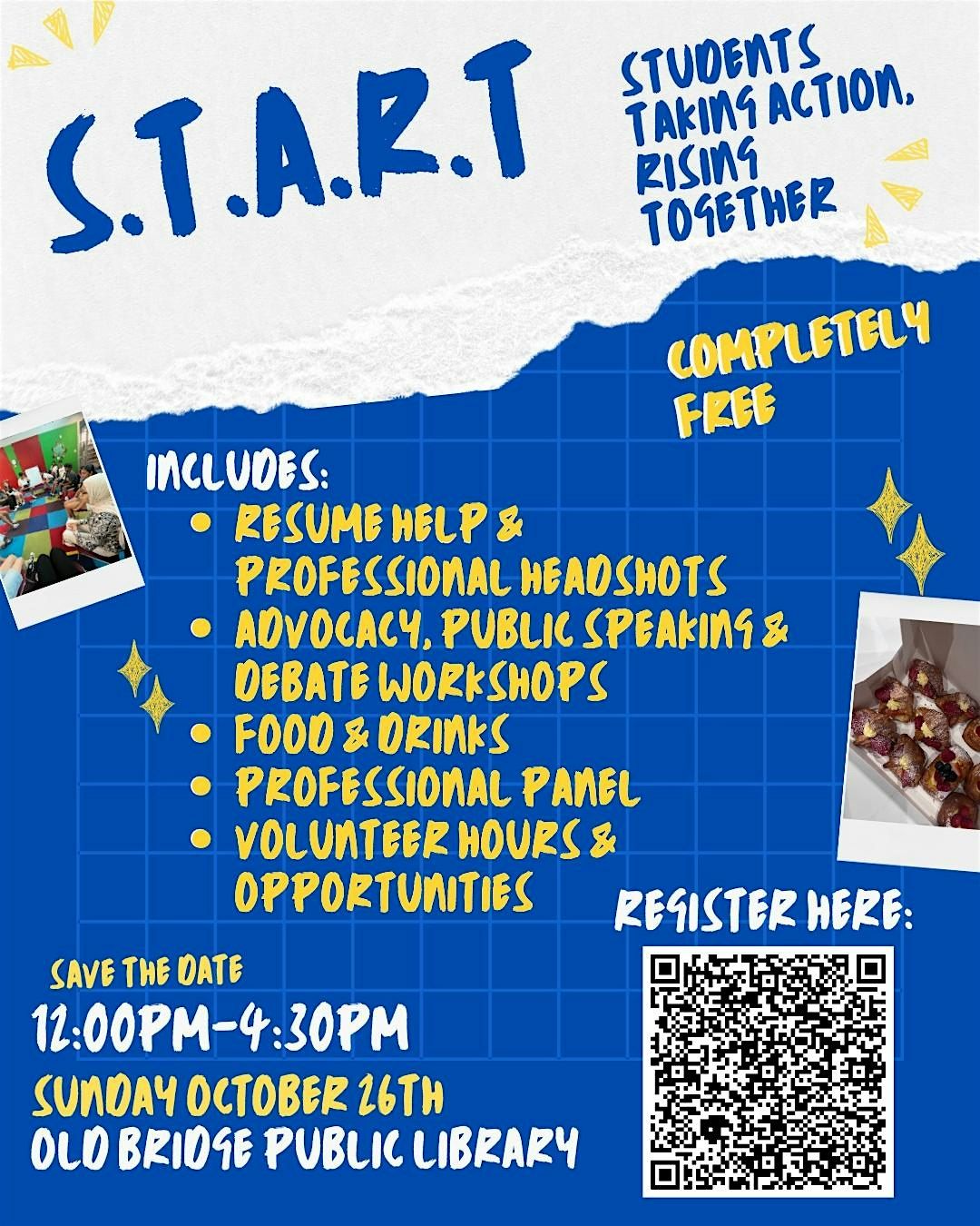 S.T.A.R.T:  Students Taking Action, Rising Together, 26 October | Event in Old Bridge | AllEvents