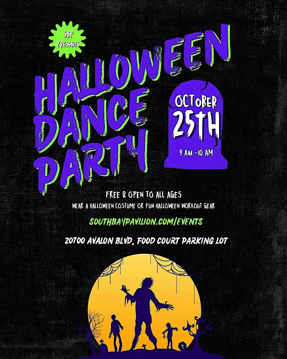 Halloween Zumba Party, 25 October | Event in Carson | AllEvents