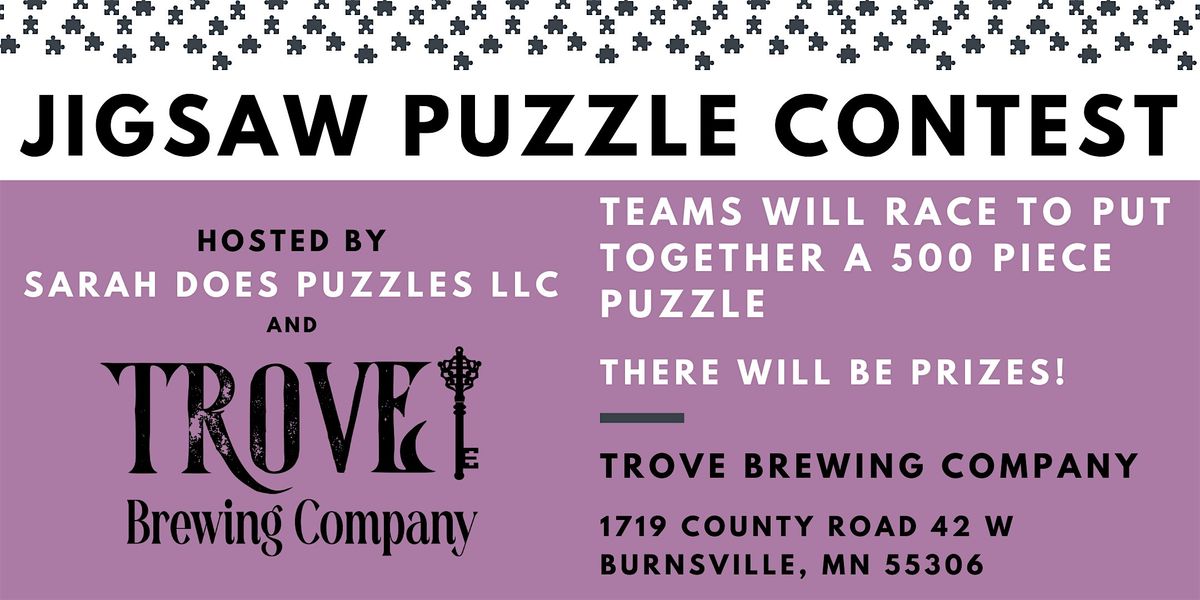 Team Jigsaw Puzzle Contest at Trove Brewing Co - July 2024, 11 July | Event in Burnsville | AllEvents