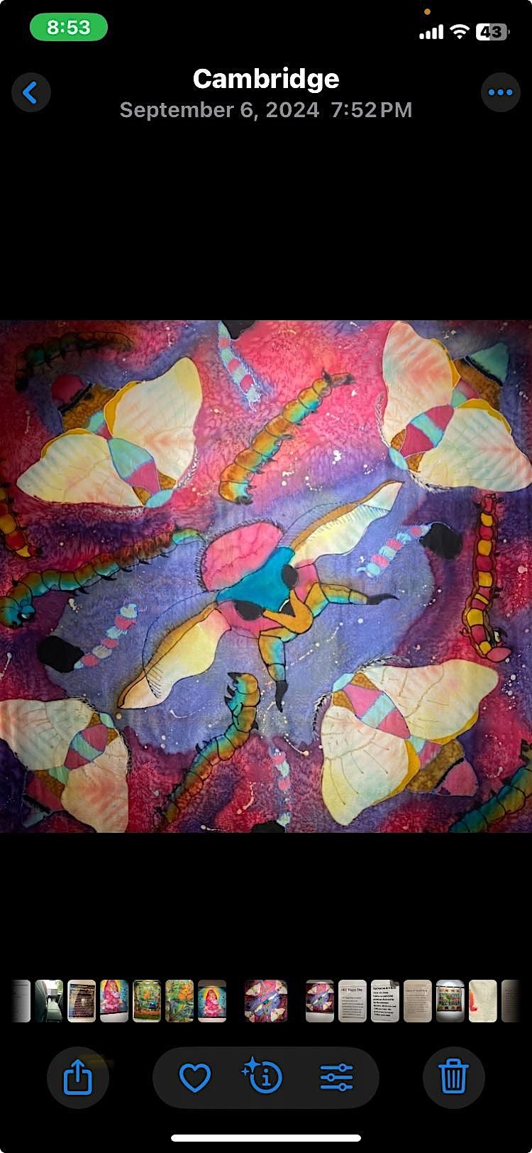 Creative Colorful Creations on Fabric, 7 September | Event in Cambridge | AllEvents
