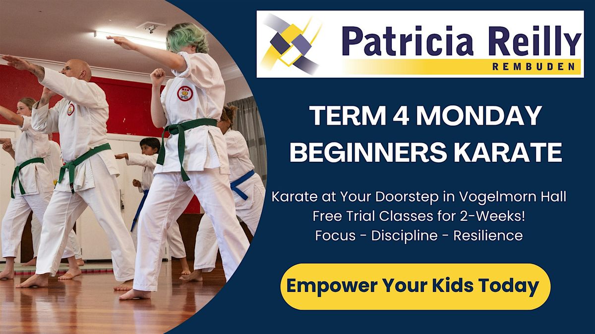 Monday Beginners Karate FREE Trial Classes | Event in Wellington | AllEvents
