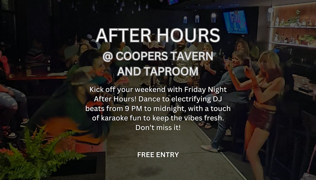 After Hours @ Cooper's Tavern & Taproom | Event in Quinton | AllEvents