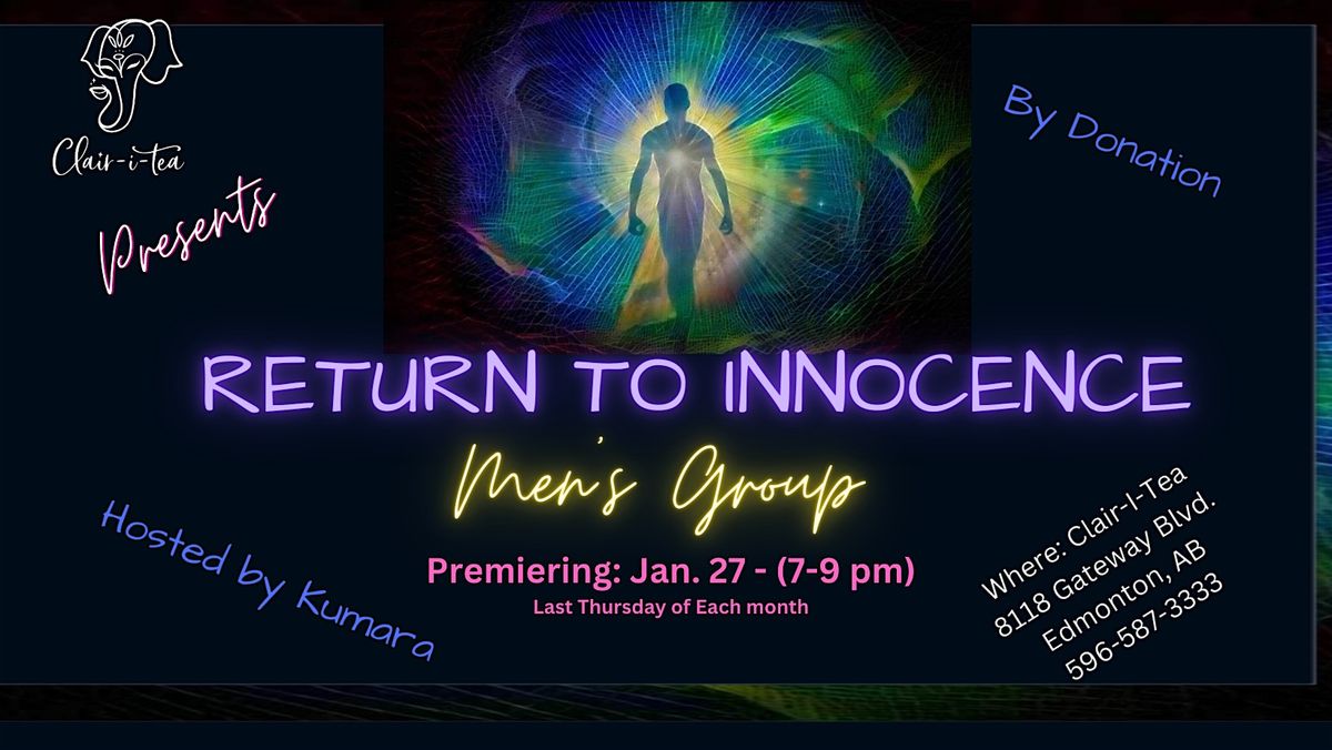 Return to Innocence - Men's Group, 30 October | Event in Edmonton | AllEvents