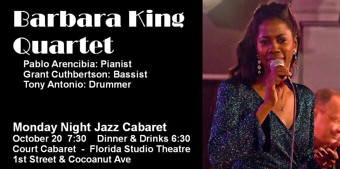 Barbara King - MNJC, 20 October | Event in Sarasota | AllEvents