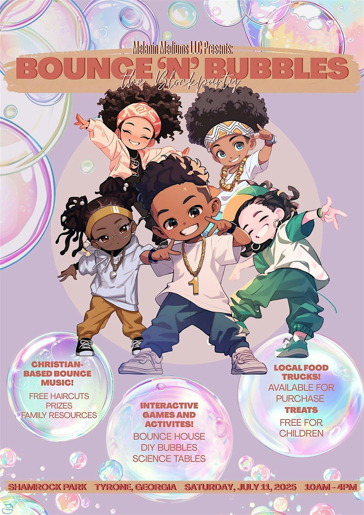 Bounce 'N' Bubbles - The Block Party, 12 July | Event in Tyrone | AllEvents