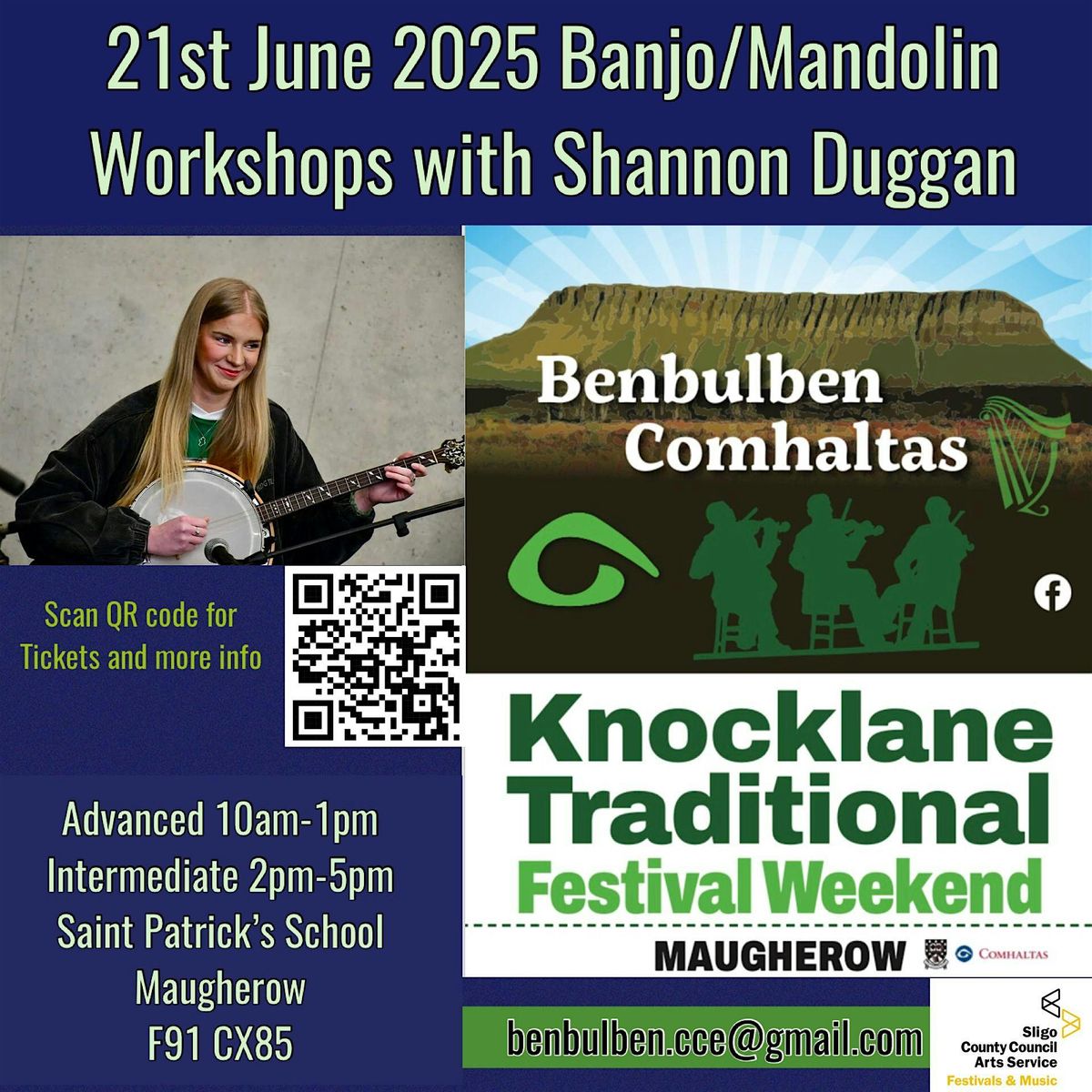 Knocklane Festival 2025 Workshop -Banjo/Mandolin (Advanced), 21 June | Event in Sligo | AllEvents