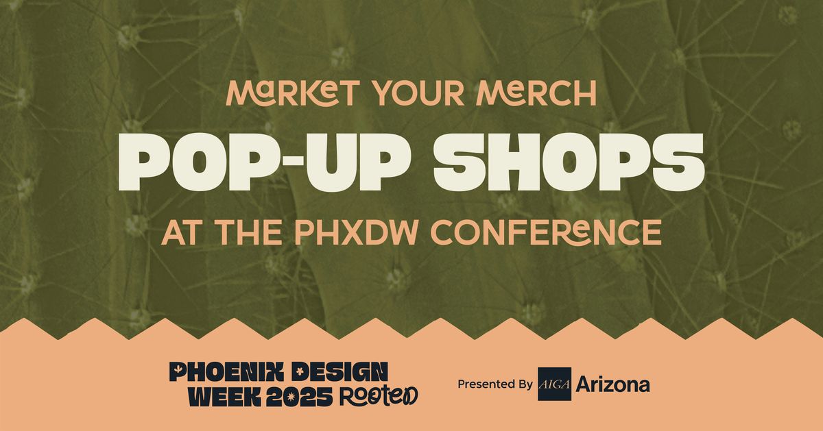 PHXDW 2025: Conference Pop-Up Shops, 19 September | Event in Phoenix | AllEvents