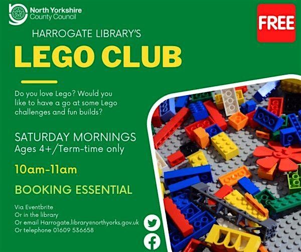 Harrogate Library LEGO Club, Harrogate Library | AllEvents