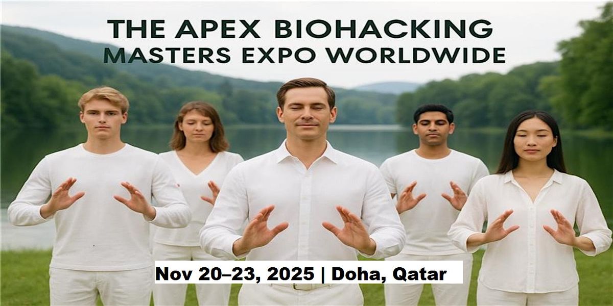 Apex Biohacking Masters Expos in Doha, Qatar, 20 November | Event in Doha | AllEvents
