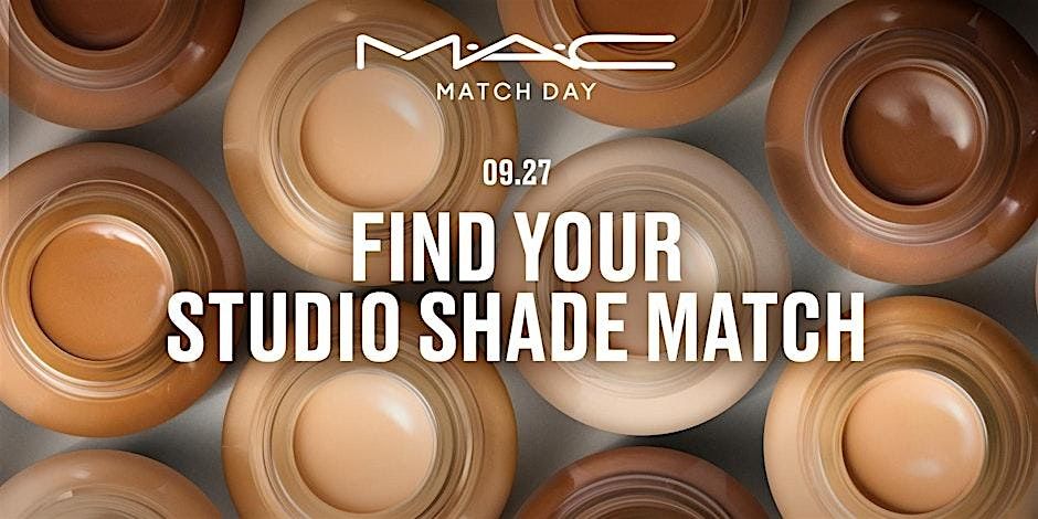 YOU’RE INVITED! M·A·C MATCH DAY, 27 September | Event in Tukwila | AllEvents