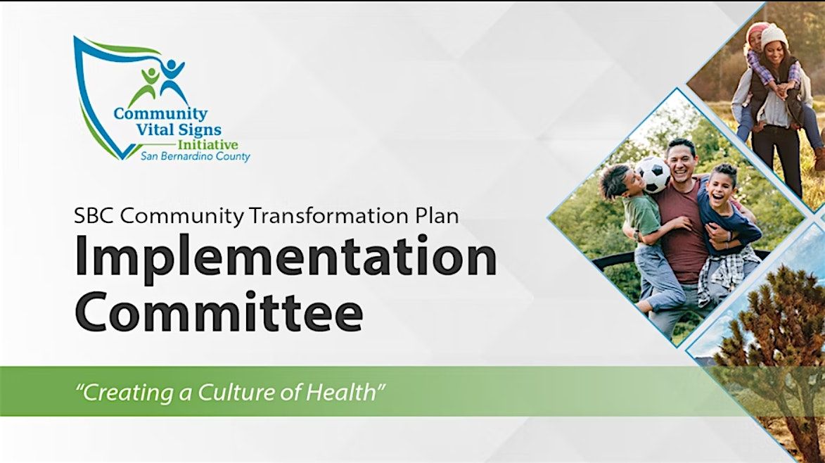 Implementation Committee Meeting, 19 August | Event in Rancho Cucamonga | AllEvents