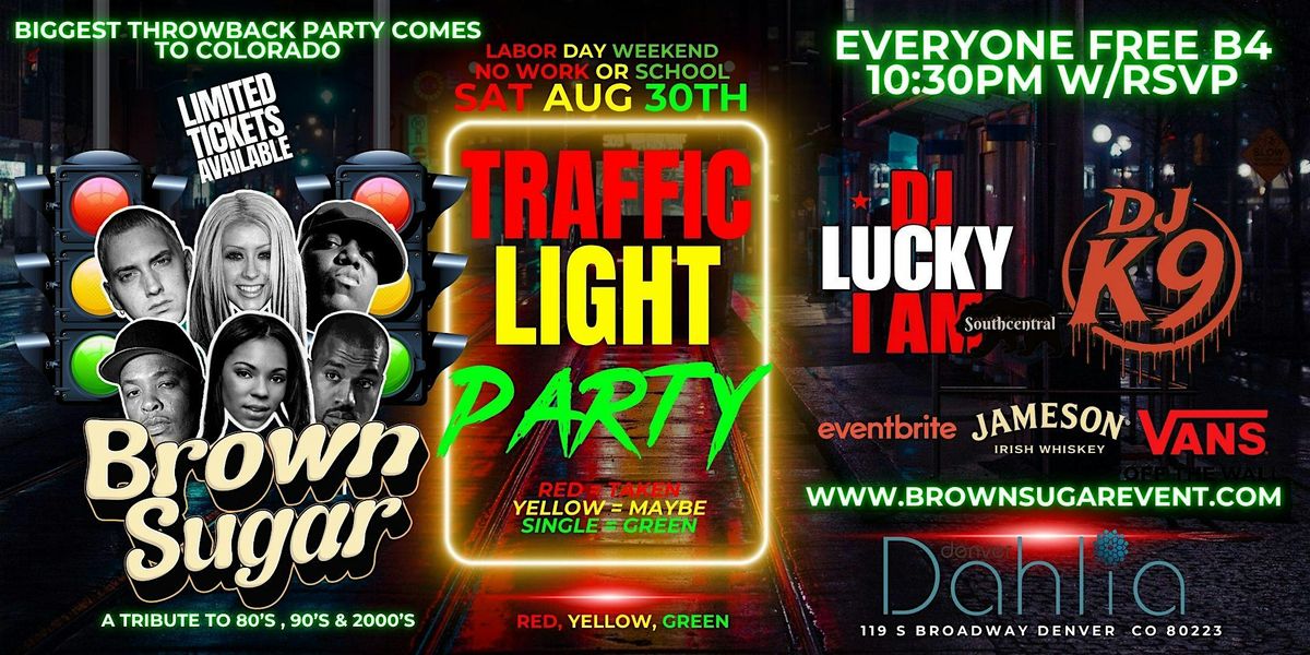 BROWN SUGAR PRESENTS  - LABOR DAY WEEKEND THROWBACK – STOPLIGHT EDITION, 30 August | Event in Denver | AllEvents