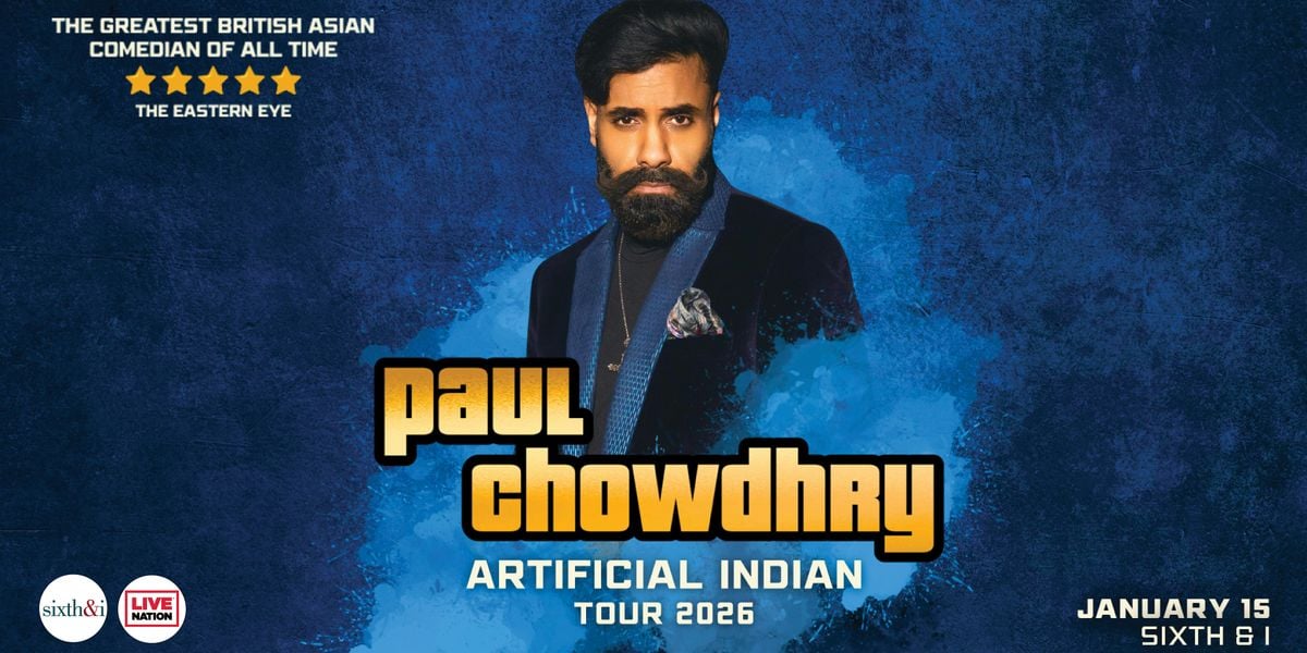 Paul Chowdhry: Artificial Indian Tour, 15 January | Event in Washington | AllEvents