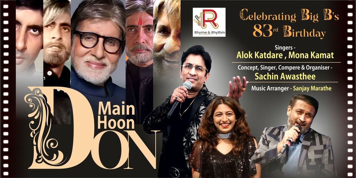 Main Hoon Don, 11 October | Event in Mumbai | AllEvents