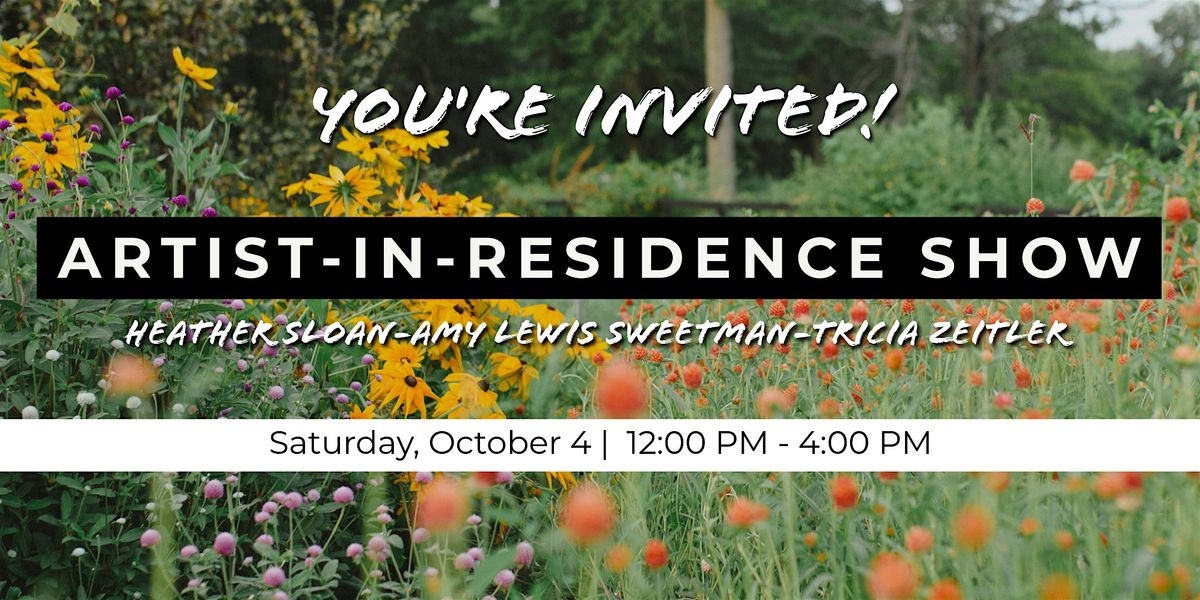 AOOA Artist-in-Residence Show 2025, 4 October | Event in Goshen | AllEvents
