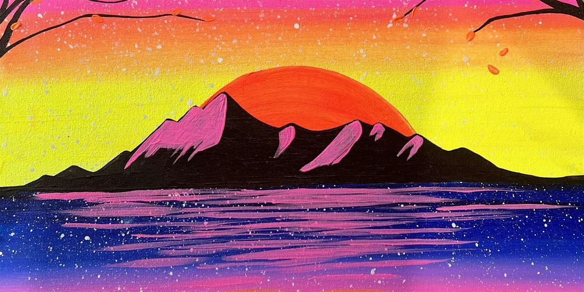 Electric Sunset  - Paint and Sip by Classpop!™ | Event in Norfolk | AllEvents