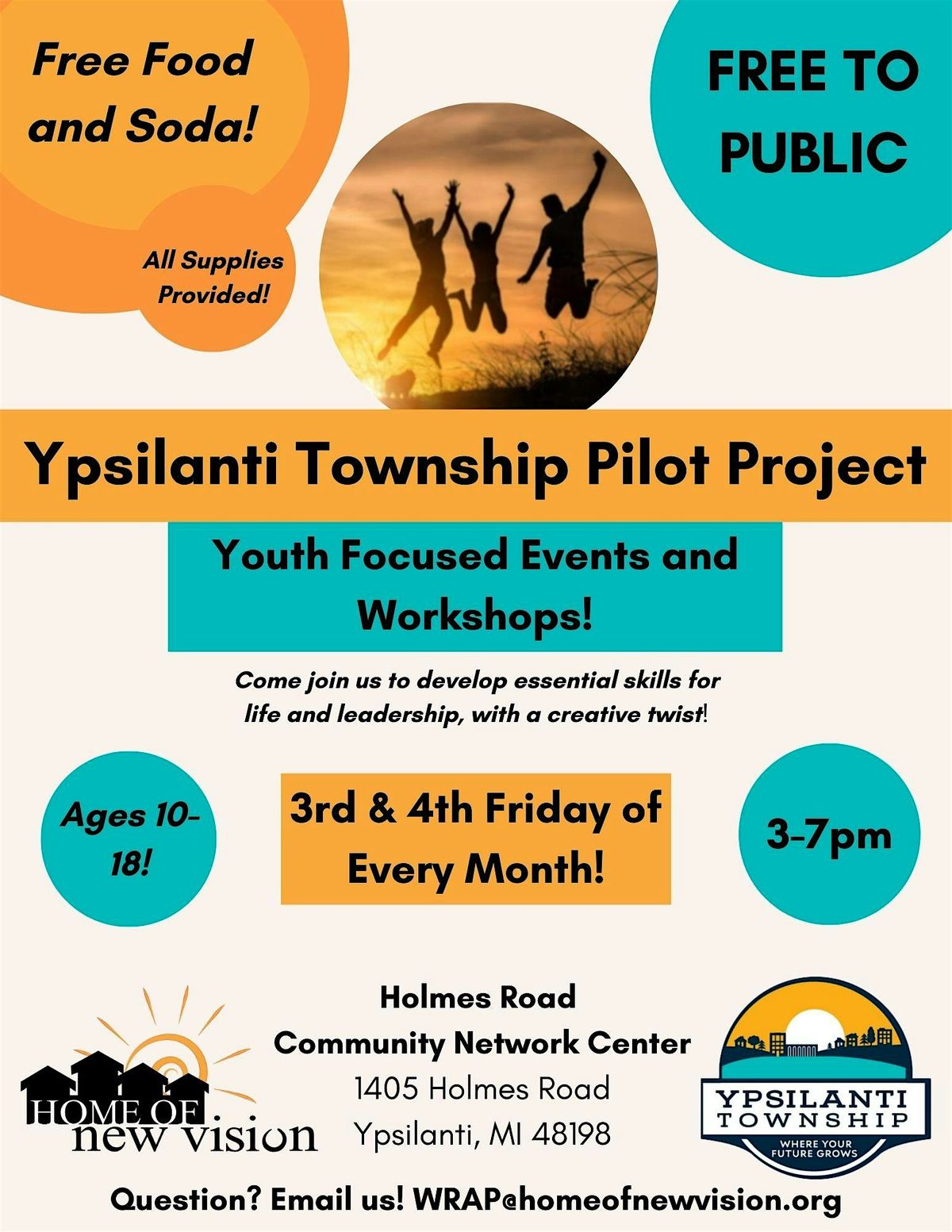 Ypsilanti Township Pilot Project Workshop, 25 July | Event in Ypsilanti | AllEvents